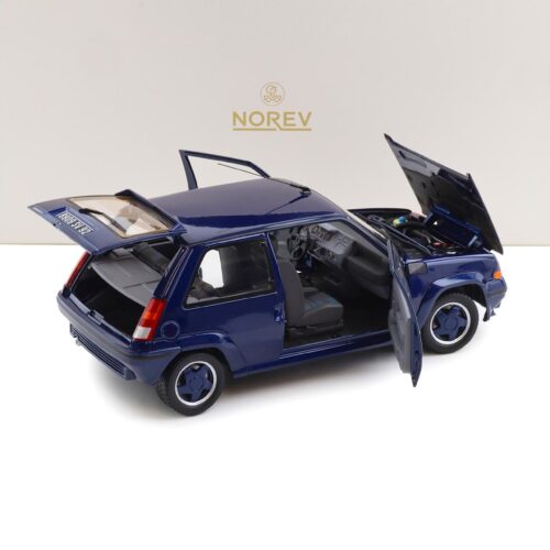 1:18 Norev Renault Supercinq GT Turbo 1989 Alain Oreille dark blue