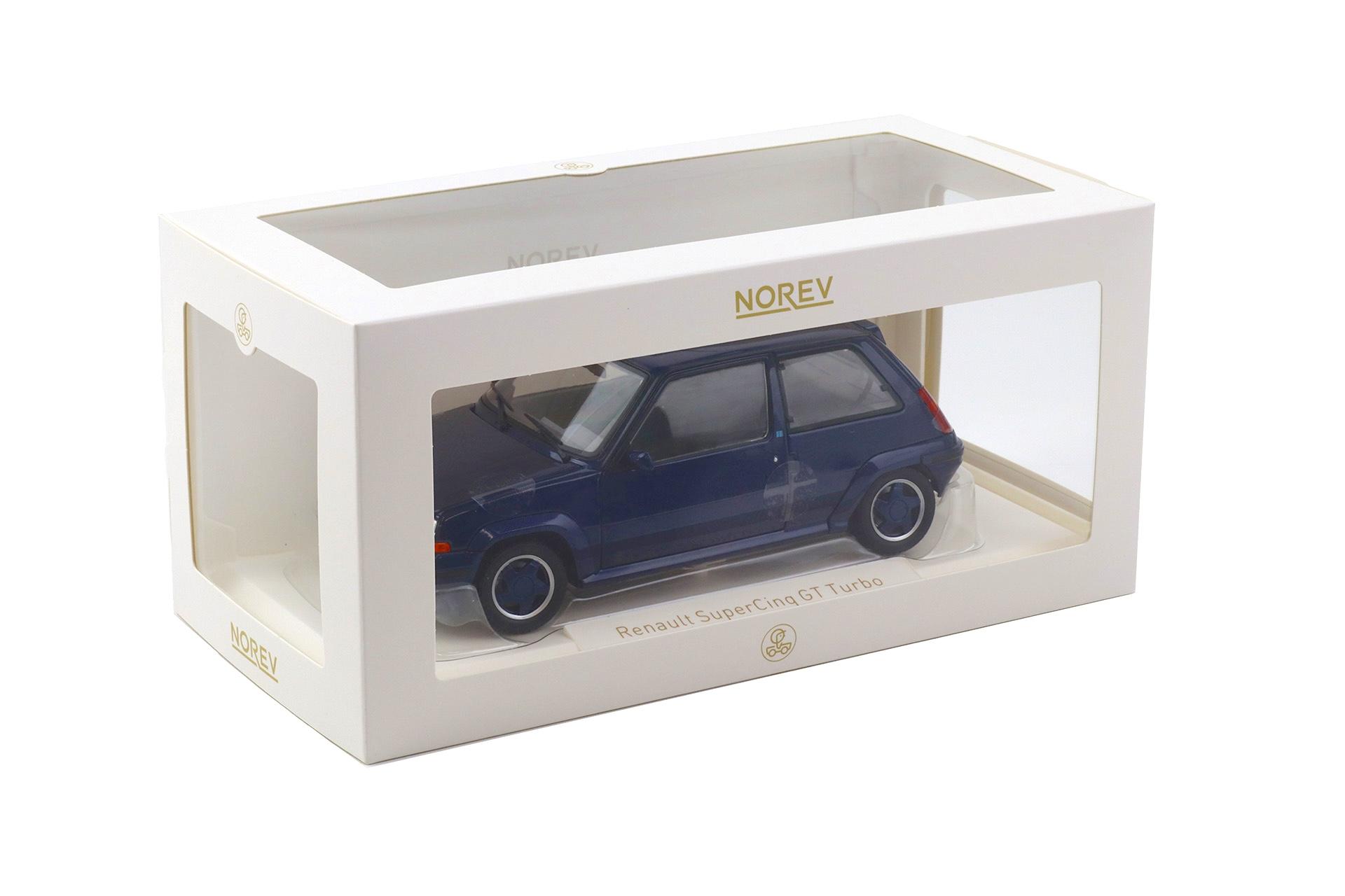 1:18 Norev Renault Supercinq GT Turbo 1989 Alain Oreille dark blue