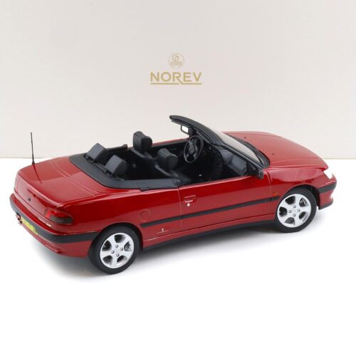 1:18 Norev Peugeot 306 Cabriolet 1994 Diablo red
