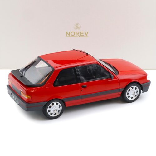 1:18 Norev Peugeot 309 GTi 1987 Vallelunga red