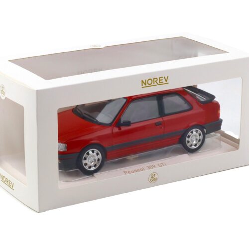 1:18 Norev Peugeot 309 GTi 1987 Vallelunga red