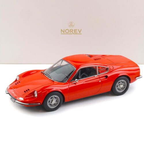 1:18 Norev Ferrari Dino 246 GT 1968 Rosso Dino red