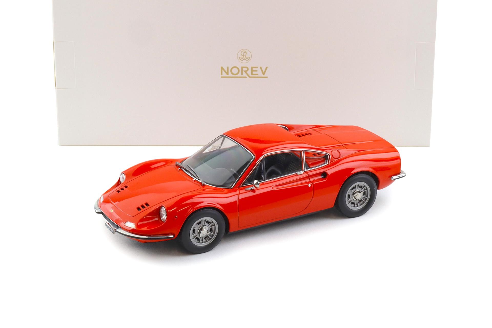 1:18 Norev Ferrari Dino 246 GT 1968 Rosso Dino red