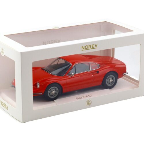 1:18 Norev Ferrari Dino 246 GT 1968 Rosso Dino red