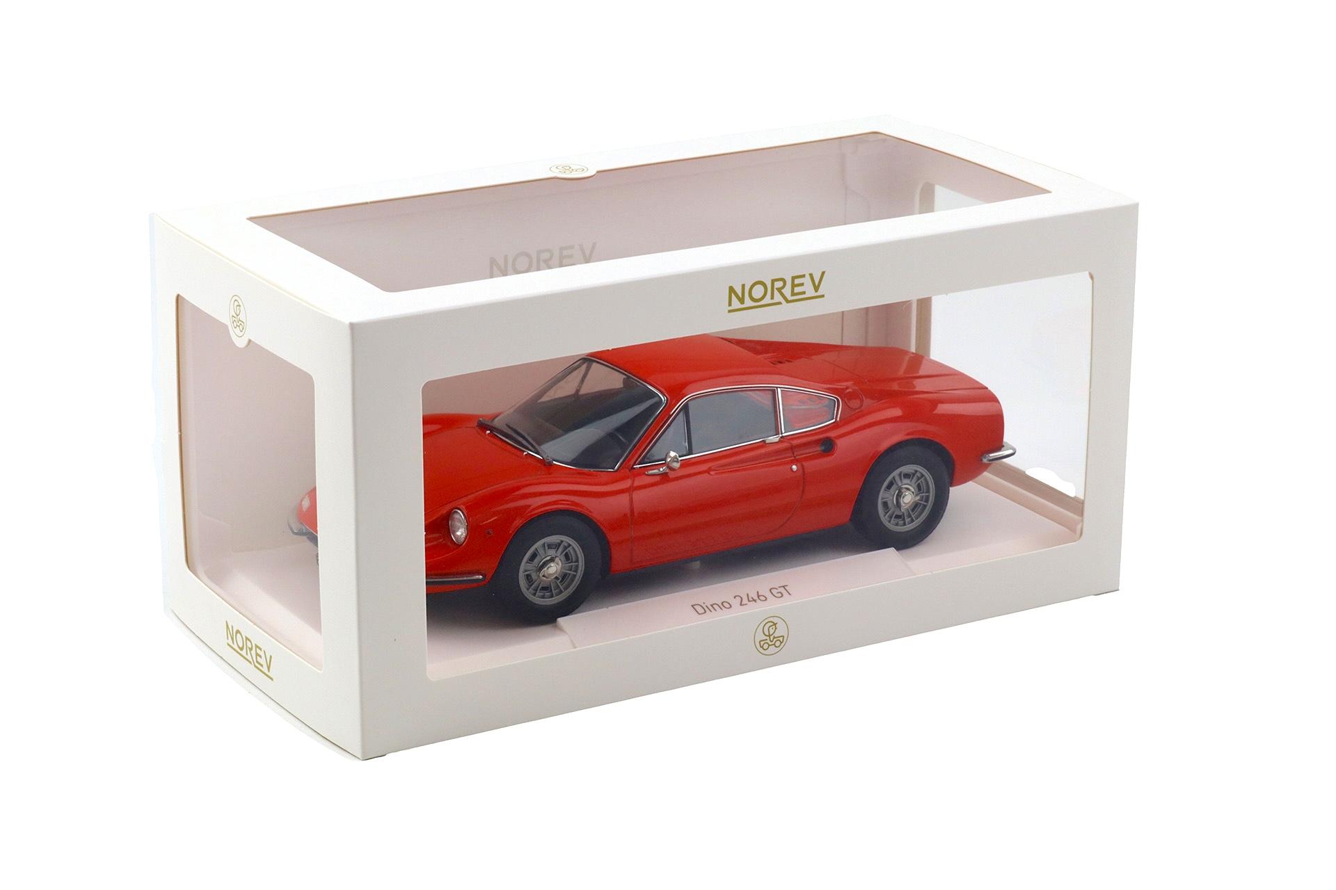 1:18 Norev Ferrari Dino 246 GT 1968 Rosso Dino red