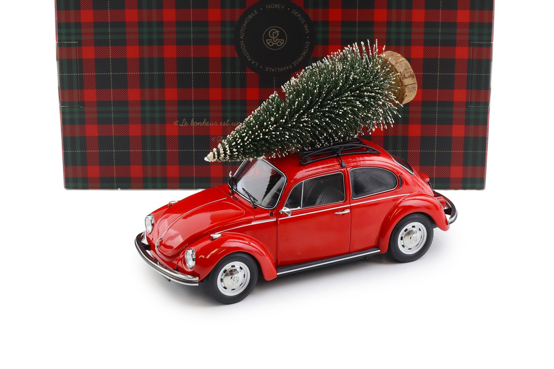1:18 Norev VW 1303 Käfer Beetle 1973 red Christmas Edition