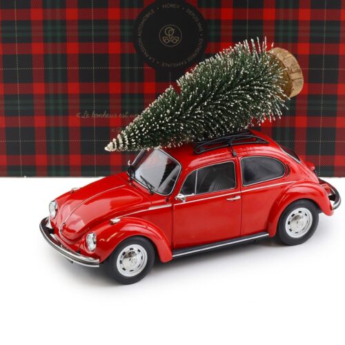 1:18 Norev VW 1303 Käfer Beetle 1973 red Christmas Edition
