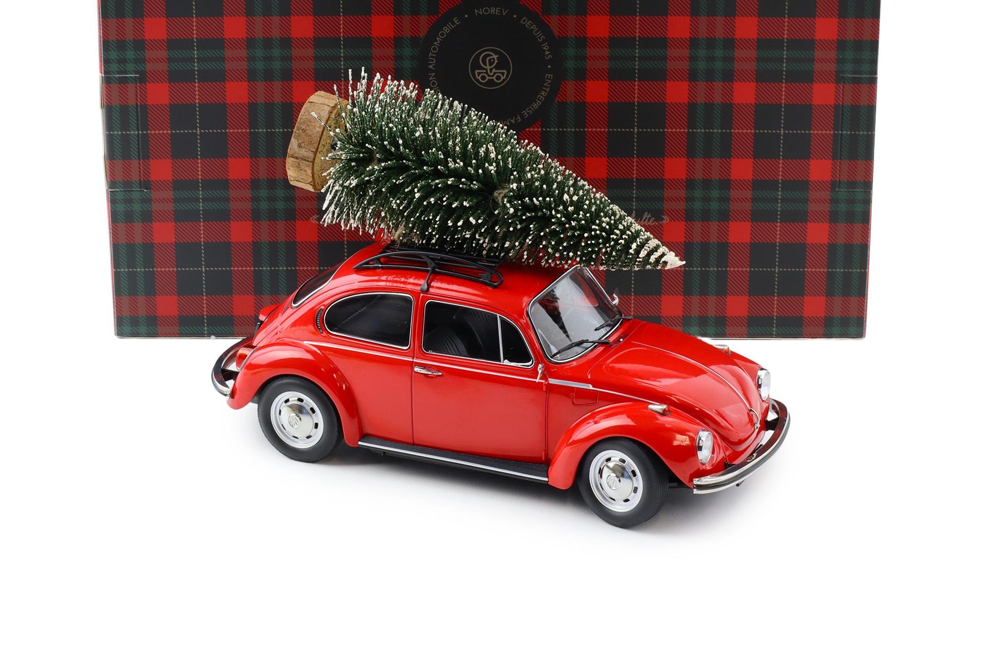 1:18 Norev VW 1303 Käfer Beetle 1973 red Christmas Edition