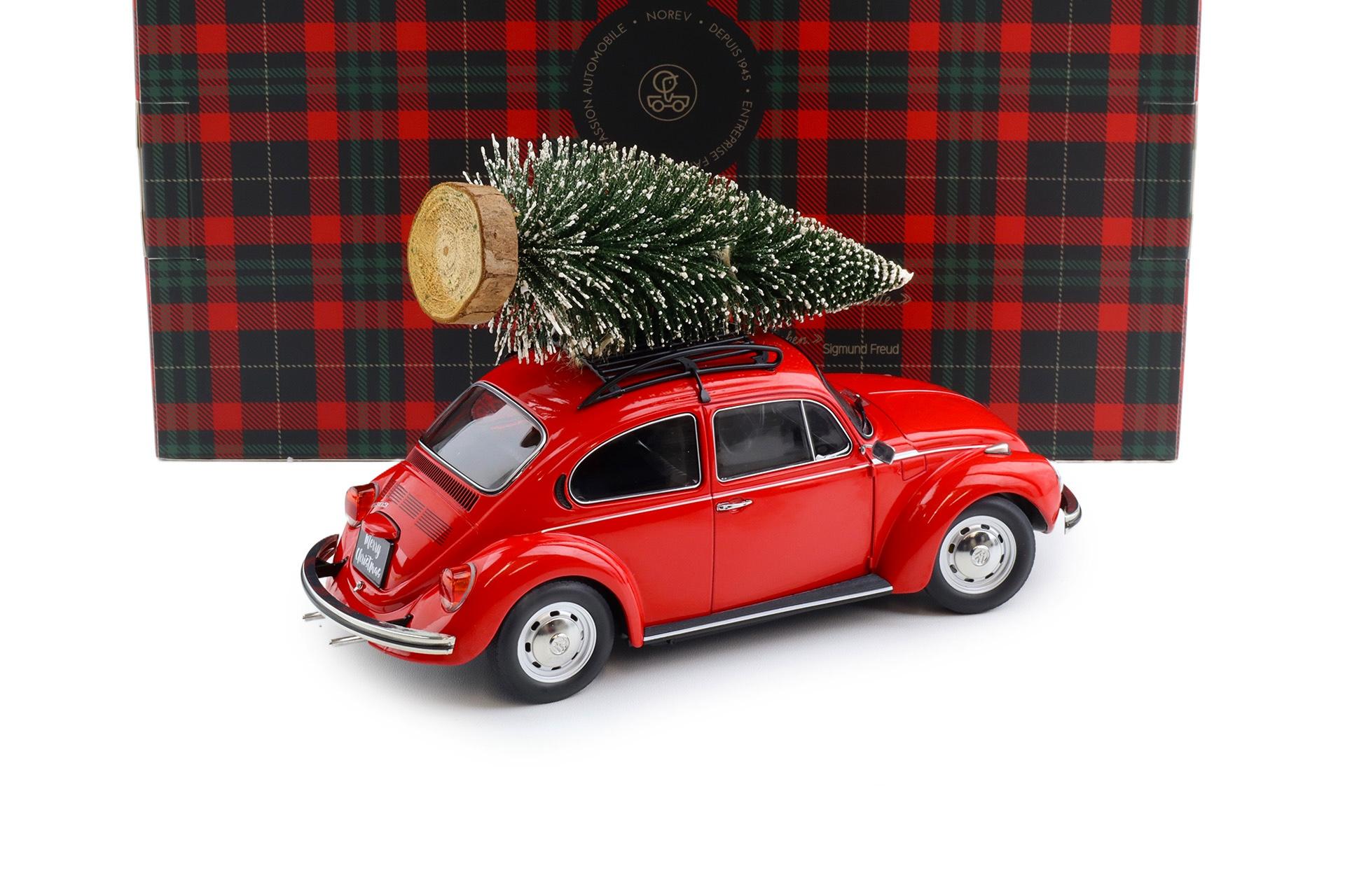 1:18 Norev VW 1303 Käfer Beetle 1973 red Christmas Edition