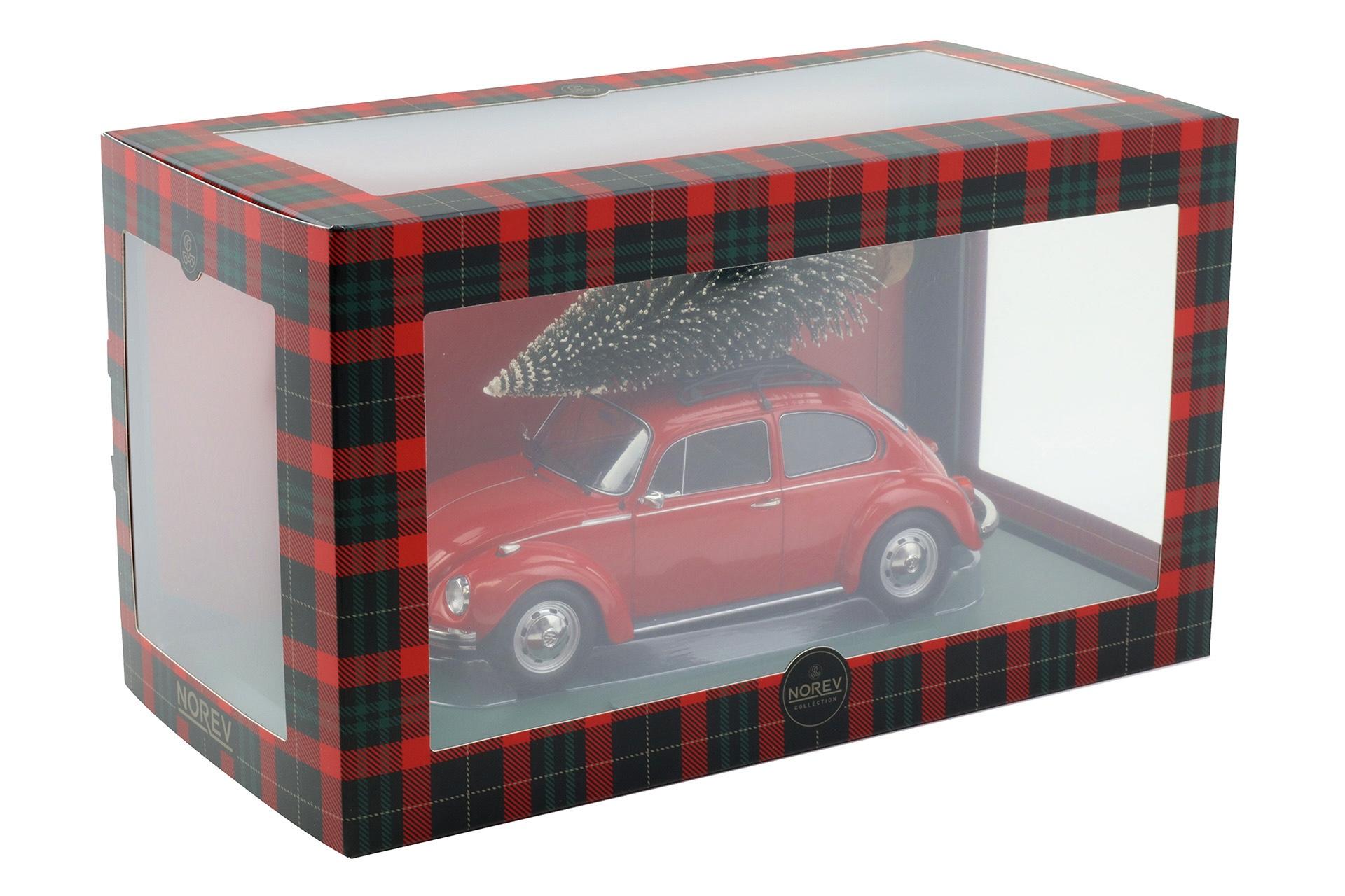 1:18 Norev VW 1303 Käfer Beetle 1973 red Christmas Edition
