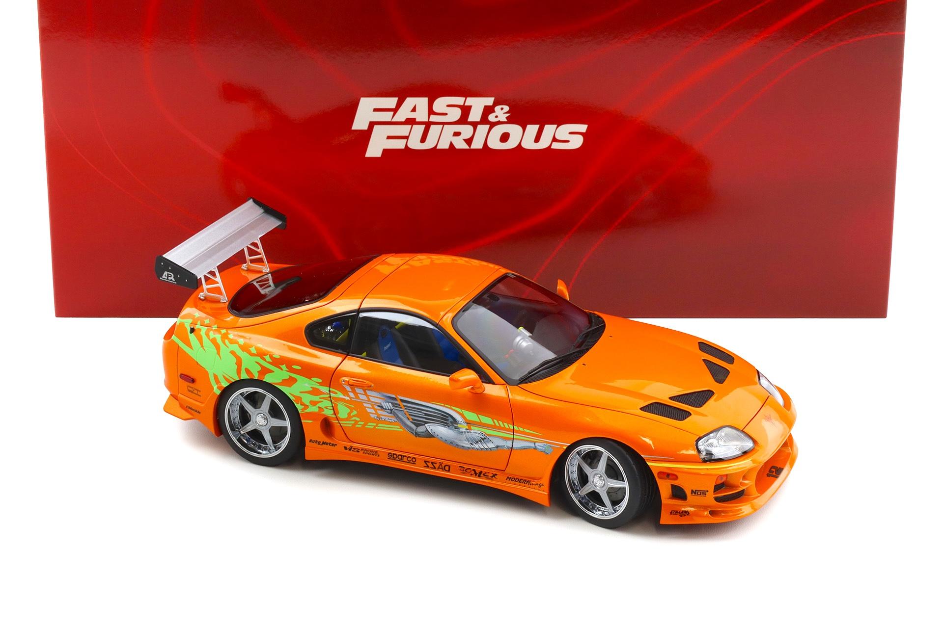 1:18 Kyosho Toyota Supra MK4 Fast & Furios Brian OÂ´Conner orange
