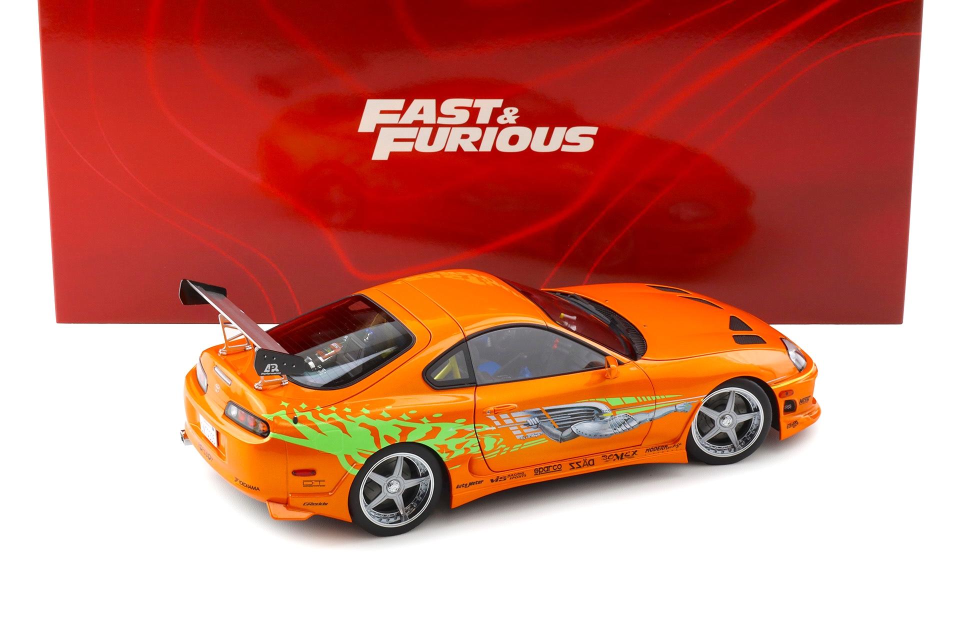 1:18 Kyosho Toyota Supra MK4 Fast & Furios Brian O´Conner orange