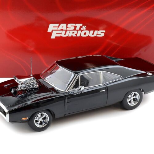 1:18 Kyosho 1970 Dodge Charger R/T Fast & Furious black Dominic Toretto