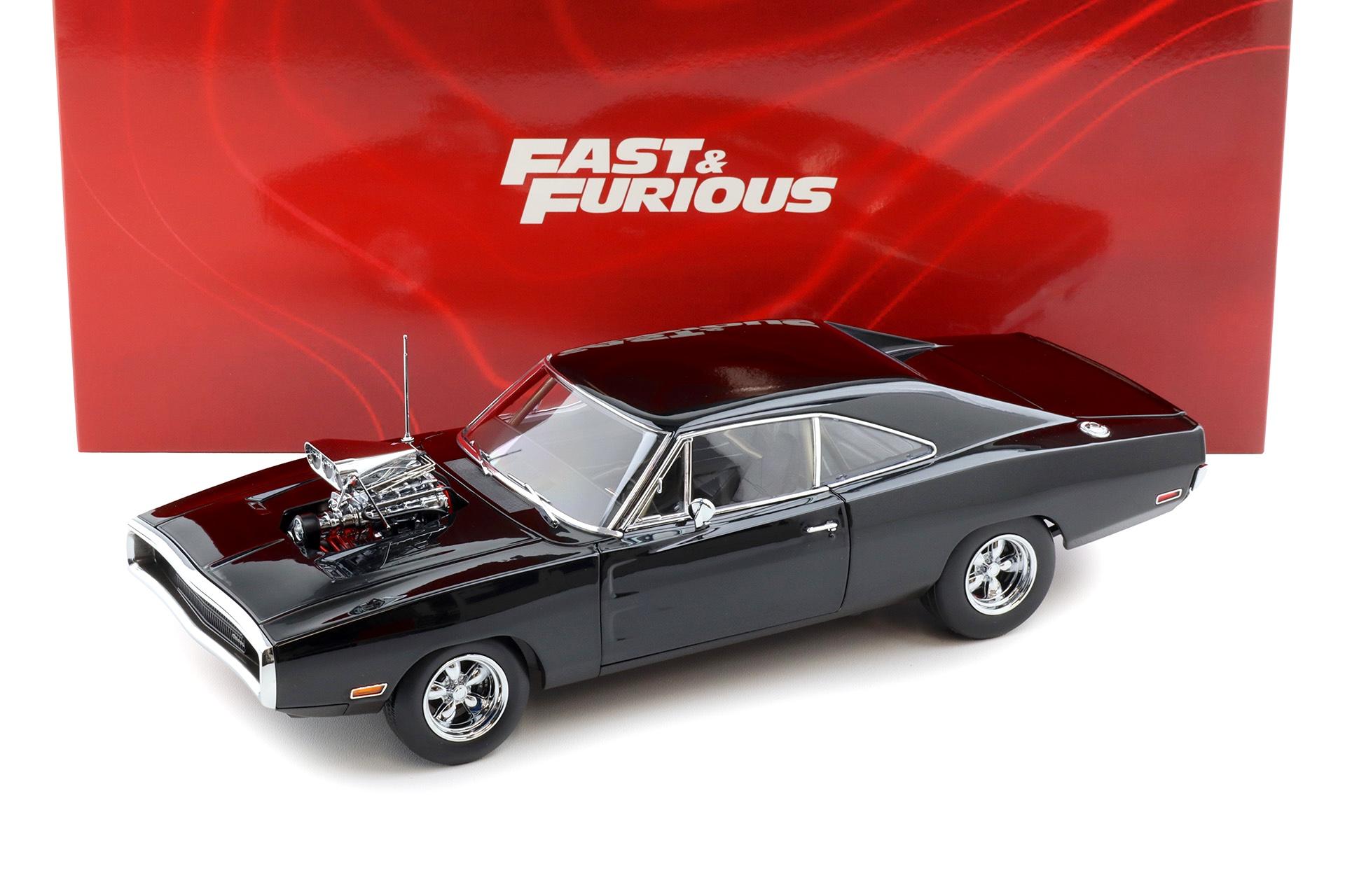 1:18 Kyosho 1970 Dodge Charger R/T Fast & Furious black Dominic Toretto