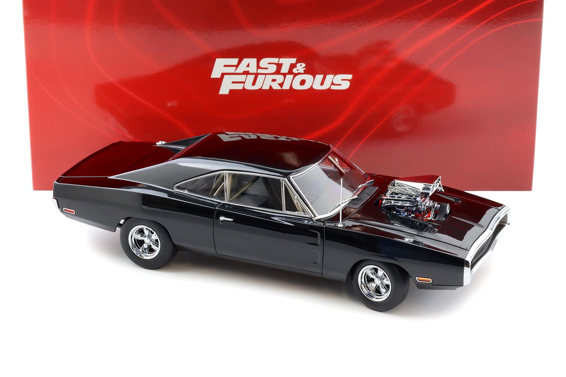 1:18 Kyosho 1970 Dodge Charger R/T Fast & Furious black Dominic Toretto