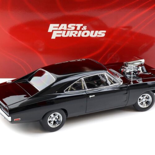 1:18 Kyosho 1970 Dodge Charger R/T Fast & Furious black Dominic Toretto