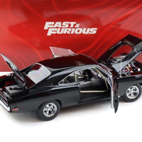 1:18 Kyosho 1970 Dodge Charger R/T Fast & Furious black Dominic Toretto