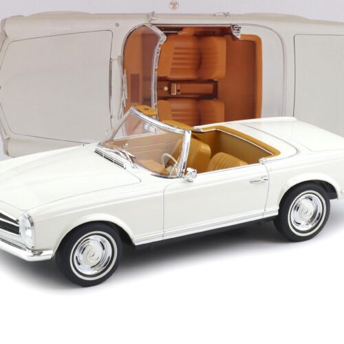 1:12 Norev Mercedes 230SL W113 Pagode Cabriolet 1963 white