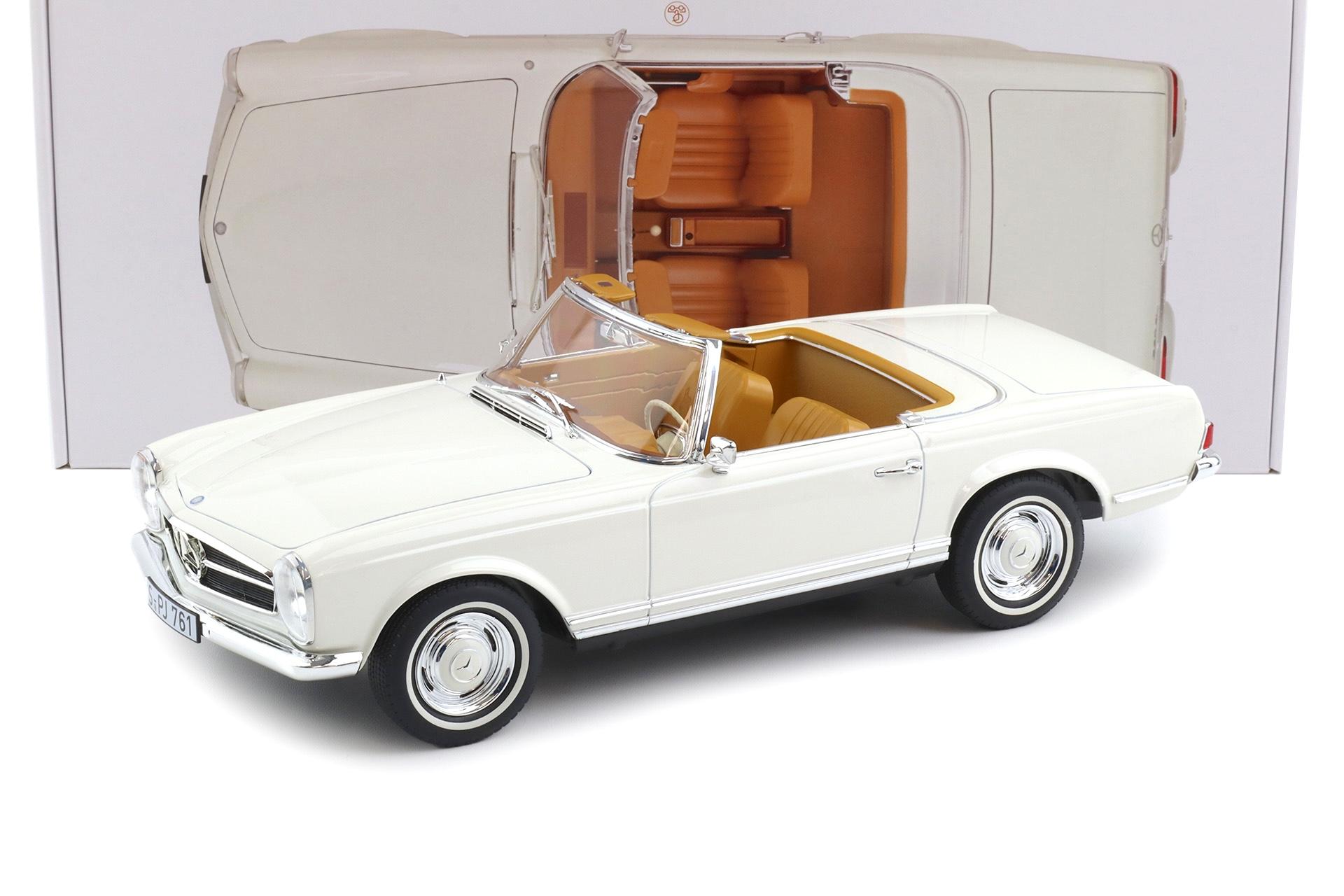 1:12 Norev Mercedes 230SL W113 Pagode Cabriolet 1963 white