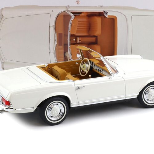 1:12 Norev Mercedes 230SL W113 Pagode Cabriolet 1963 white