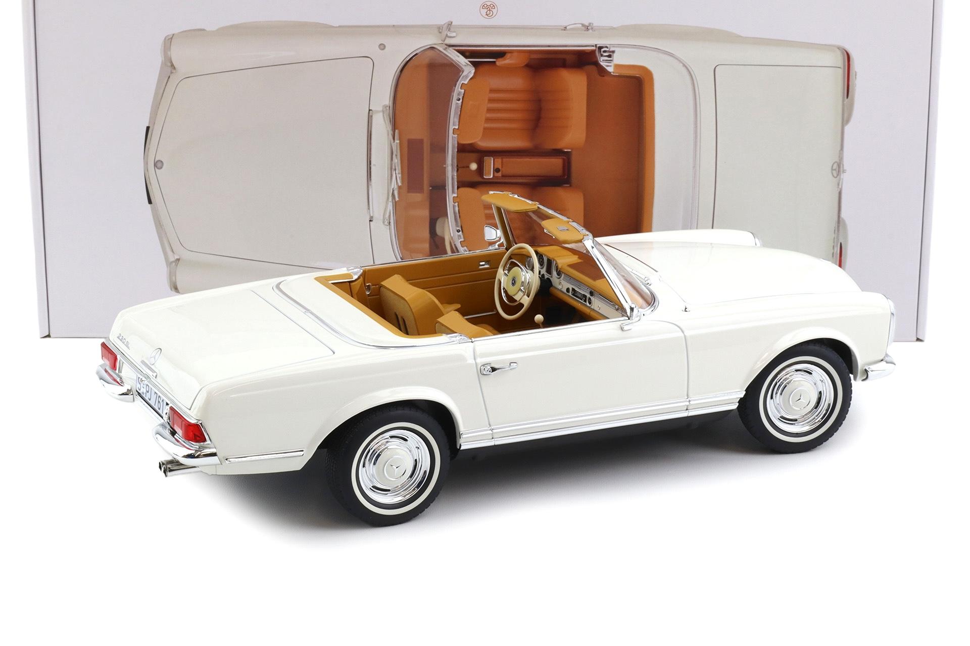 1:12 Norev Mercedes 230SL W113 Pagode Cabriolet 1963 white