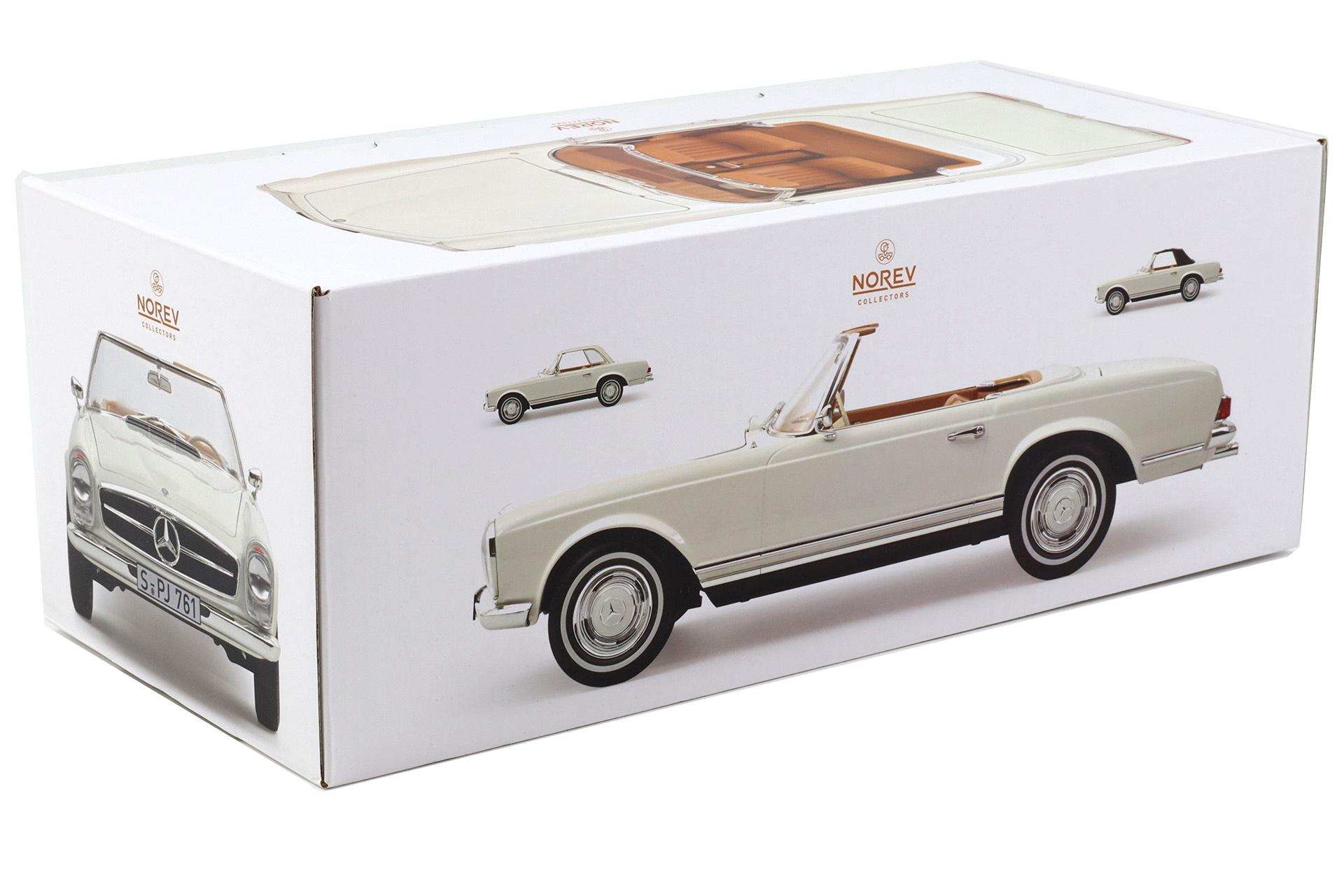 1:12 Norev Mercedes 230SL W113 Pagode Cabriolet 1963 white