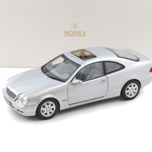 1:18 Norev Mercedes CLK C208 Coupe 2000 Brilliant silver metallic