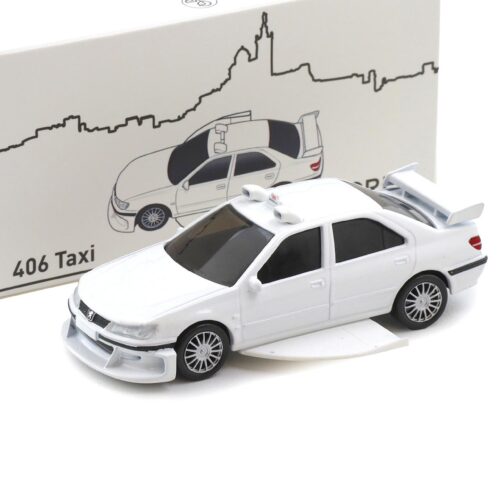 1:43 Norev Jet Car Peugeot 406 Taxi 2 white