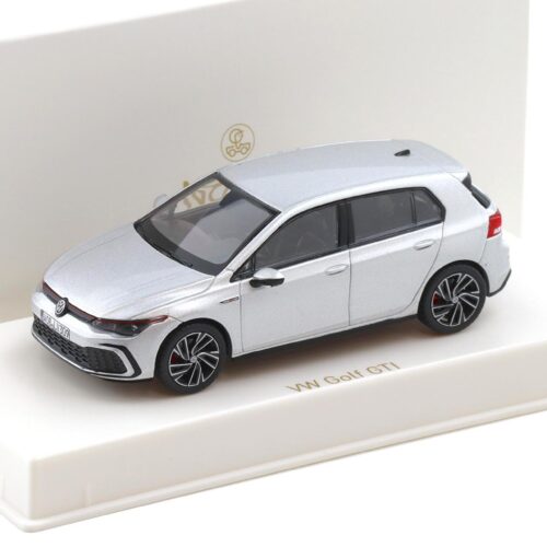 1:43 Norev VW Golf 8 GTI 2020 Reflex silver metallic