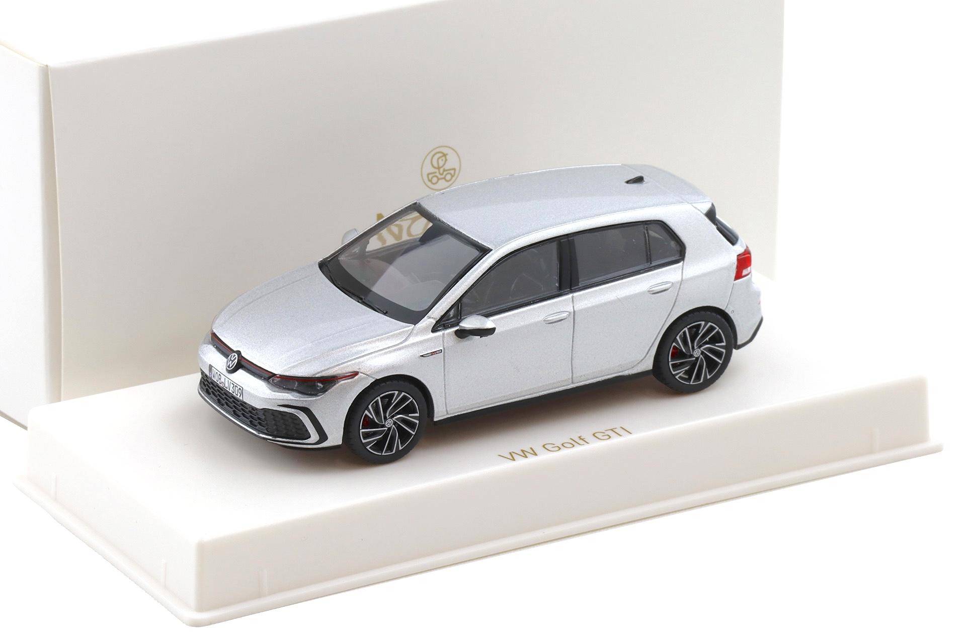 1:43 Norev VW Golf 8 GTI 2020 Reflex silver metallic