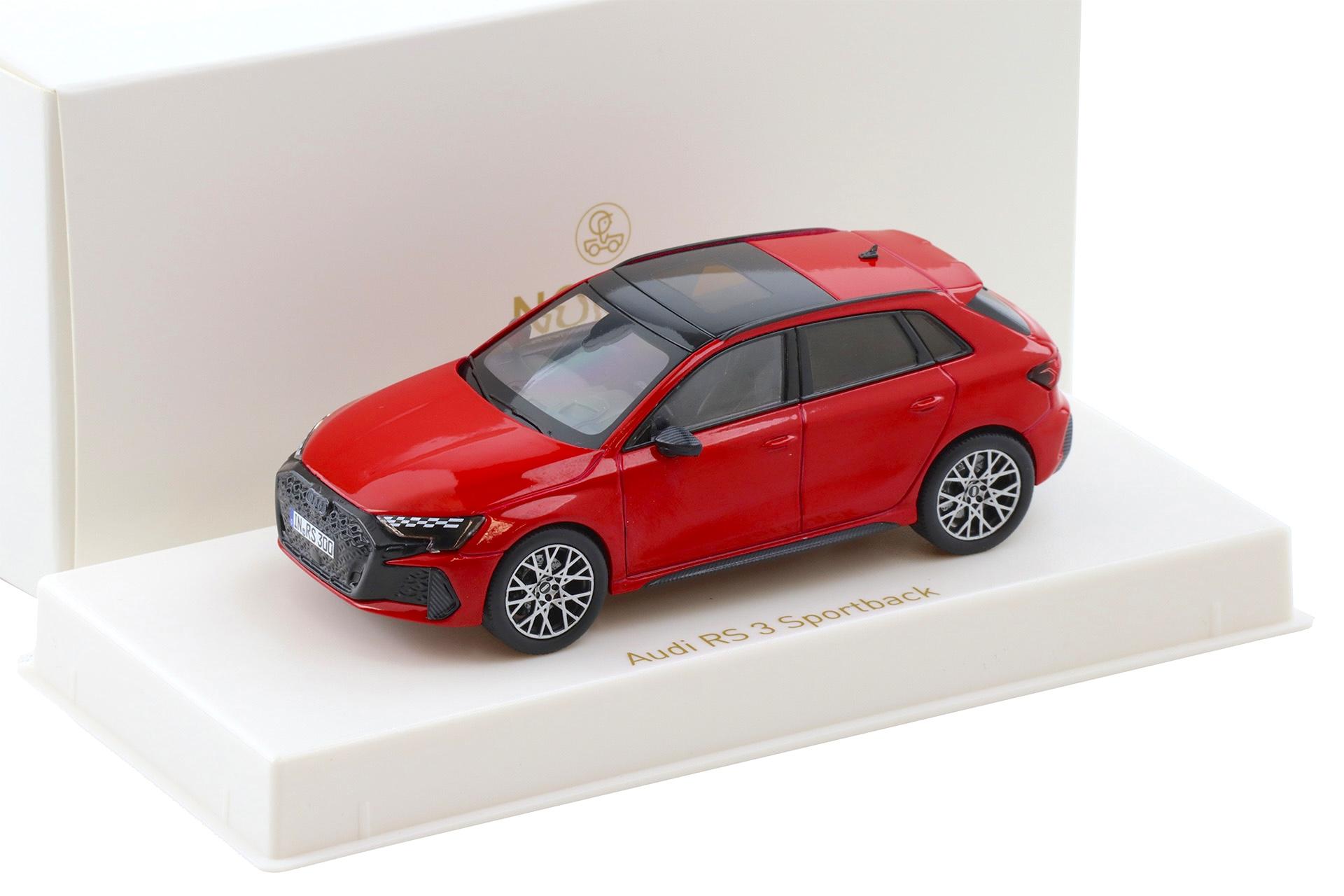 1:43 Norev Audi RS3 Sportback 2025 Progressive red