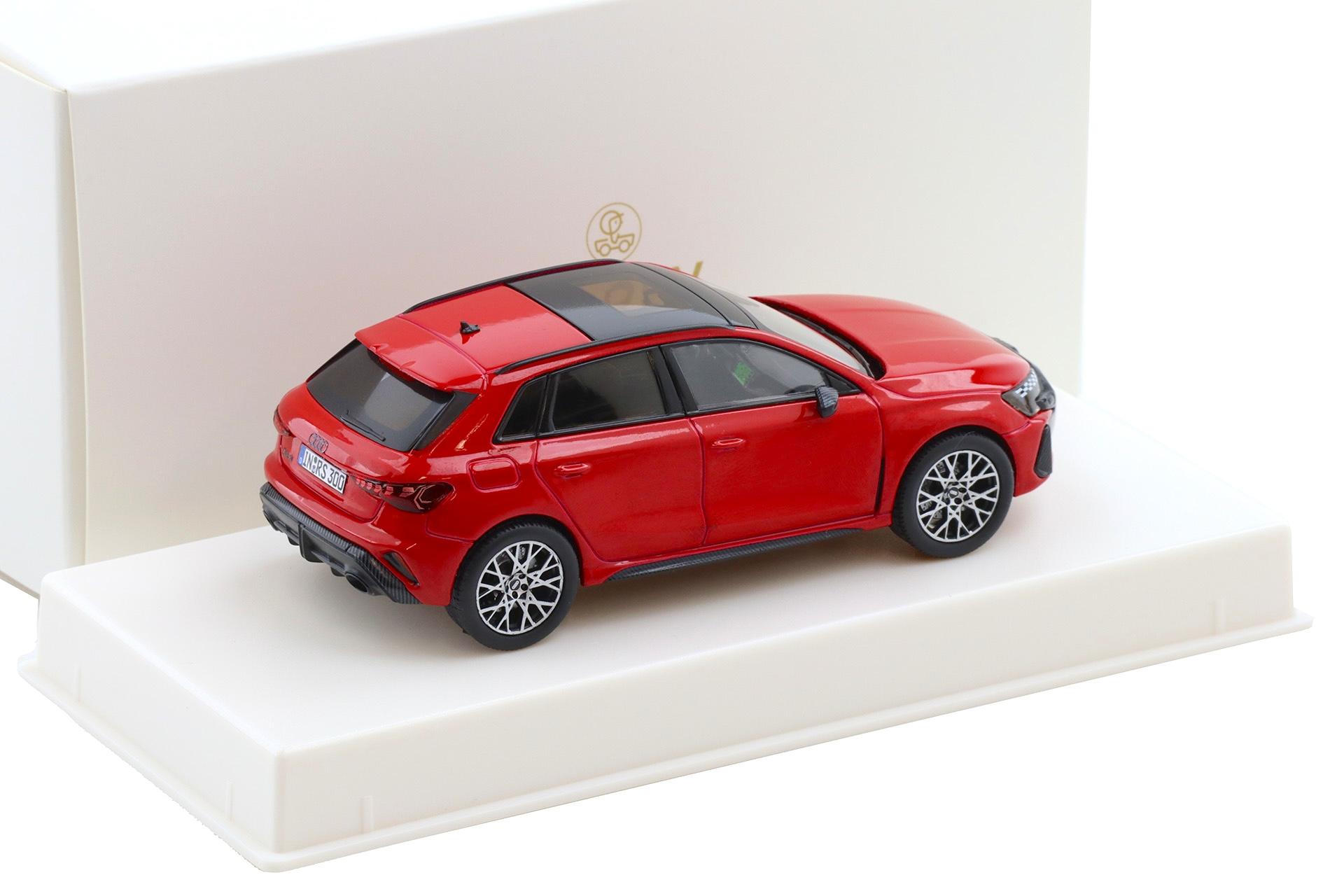 1:43 Norev Audi RS3 Sportback 2025 Progressive red