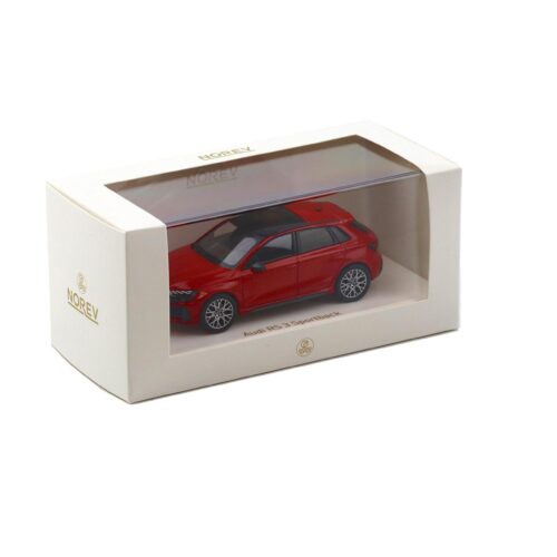 1:43 Norev Audi RS3 Sportback 2025 Progressive red