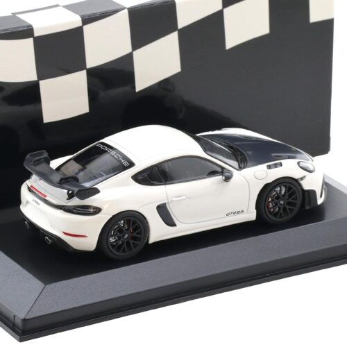 1:43 Minichamps Porsche Cayman GT4 RS 2021 Carrera white/ black wheels
