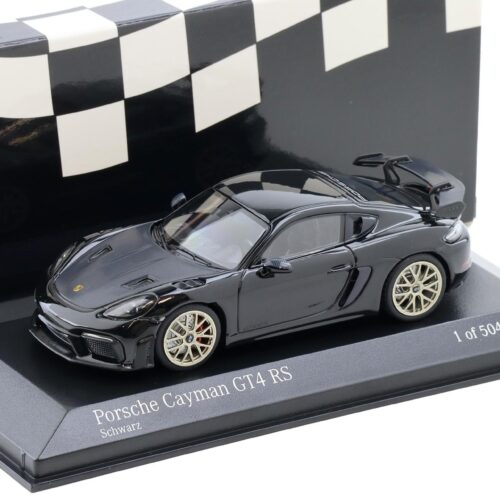 1:43 Minichamps Porsche Cayman GT4 RS 2021 black/ neodyme wheels
