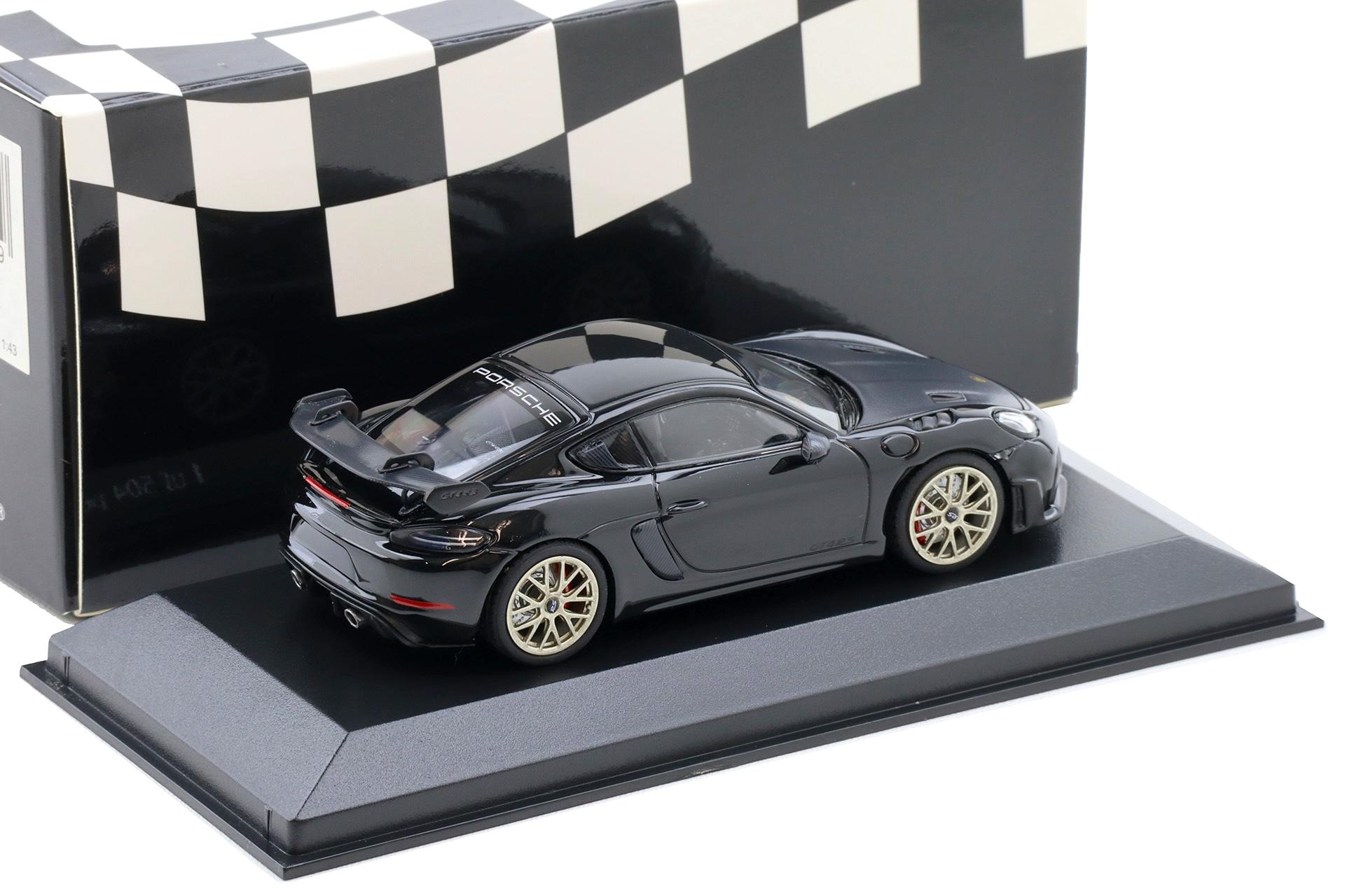 1:43 Minichamps Porsche Cayman GT4 RS 2021 black/ neodyme wheels