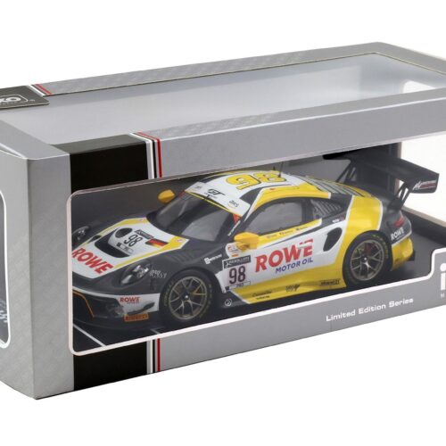 1:18 IXO Porsche 911 991.2 GT3 R Winner 24h SPA 2020 ROWE #98 Vanthoor/Tandy