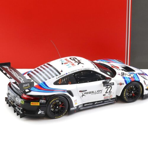 1:18 IXO Porsche 911 991.2 GT3 R 24h SPA 2021 Martini #22 Campbell/Bamber