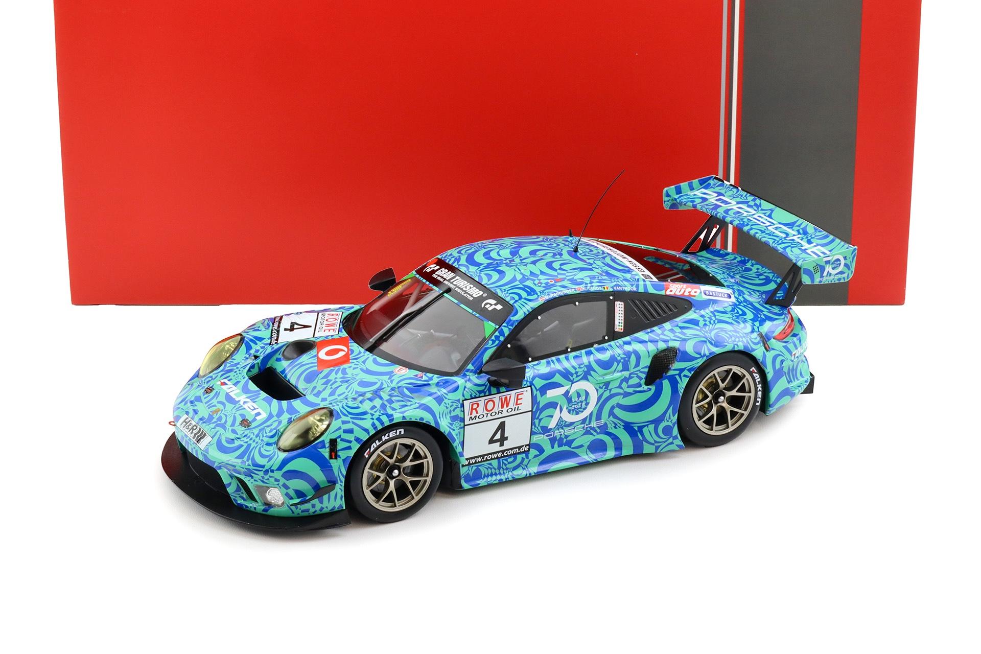 1:18 IXO Porsche 911 991.2 GT3 R VLN 7 Nürburgring 2018 FALKEN #4 Ragginger