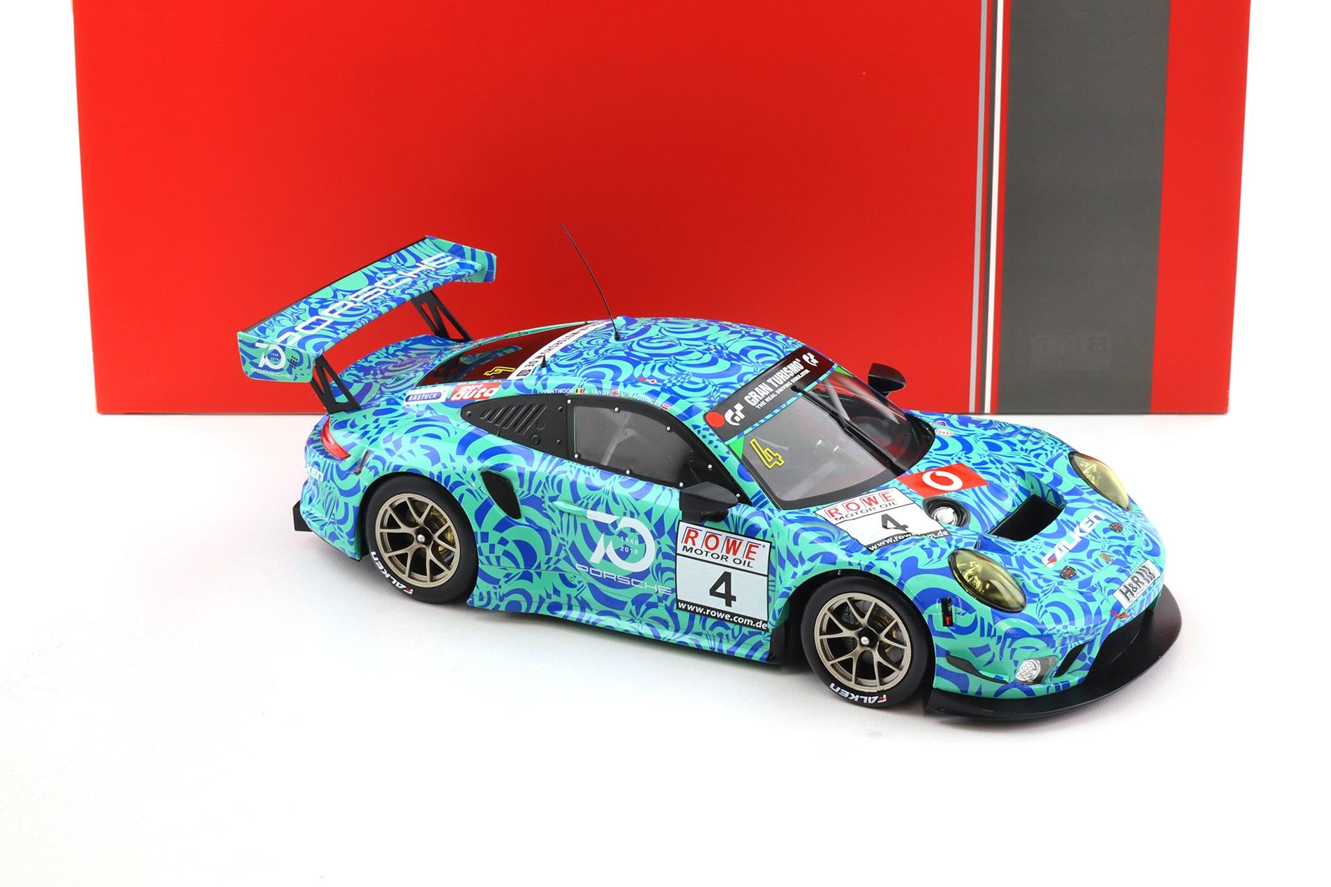 1:18 IXO Porsche 911 991.2 GT3 R VLN 7 Nürburgring 2018 FALKEN #4 Ragginger