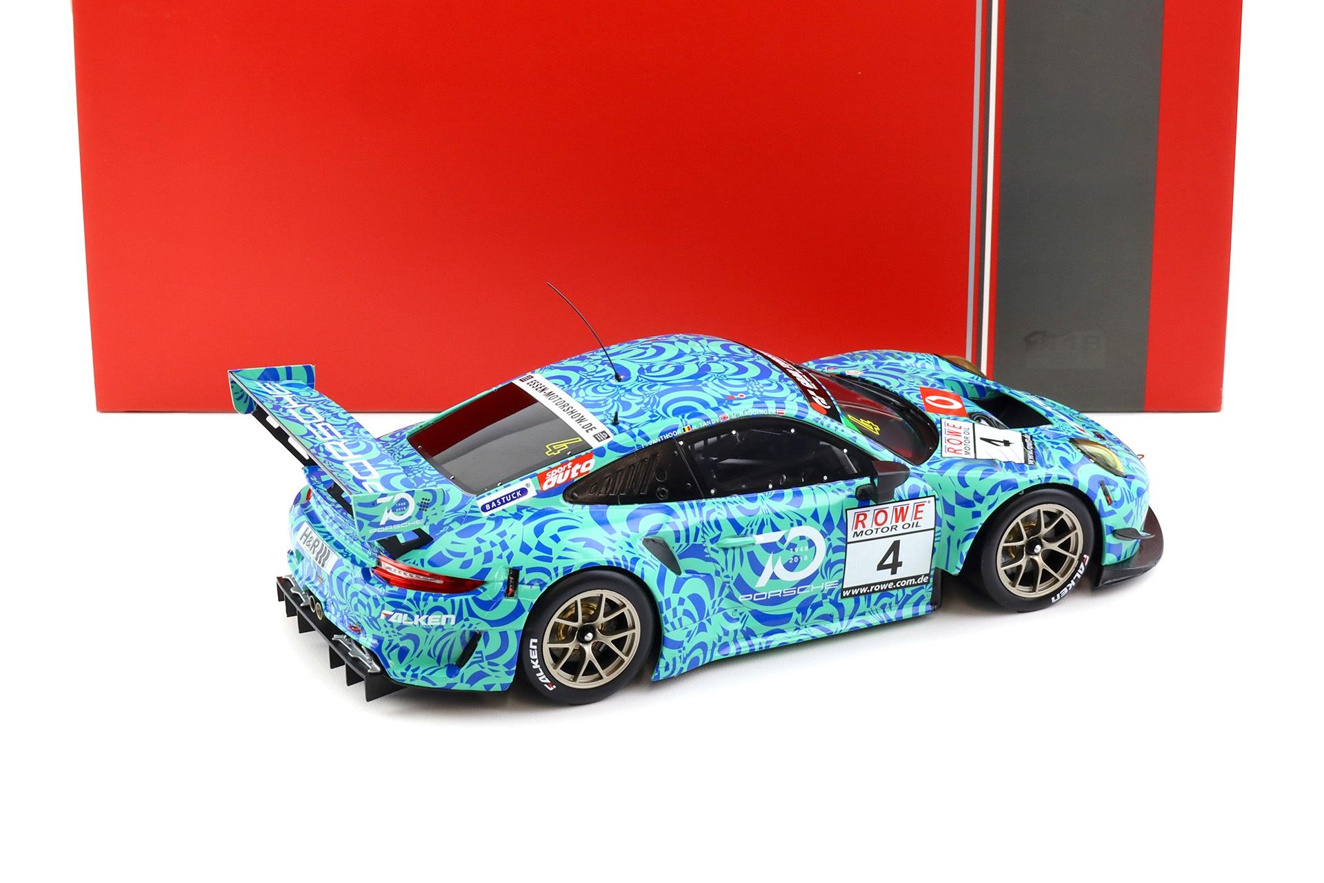 1:18 IXO Porsche 911 991.2 GT3 R VLN 7 Nürburgring 2018 FALKEN #4 Ragginger