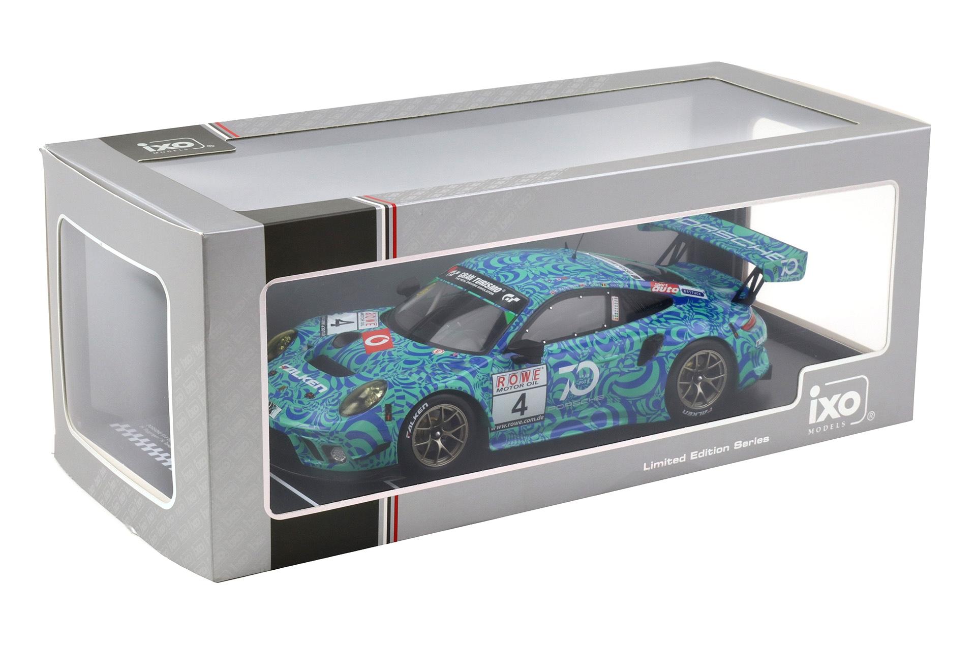 1:18 IXO Porsche 911 991.2 GT3 R VLN 7 Nürburgring 2018 FALKEN #4 Ragginger