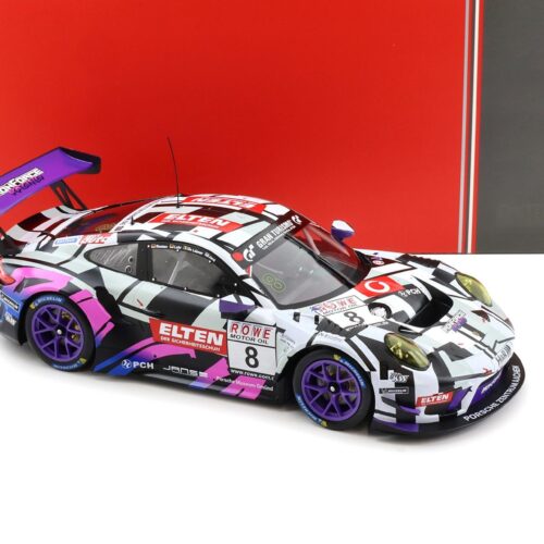 1:18 IXO Porsche 911 991.2 GT3 R VLN 2 Nürburgring 2019 IronForce #8 Slooten/Jans