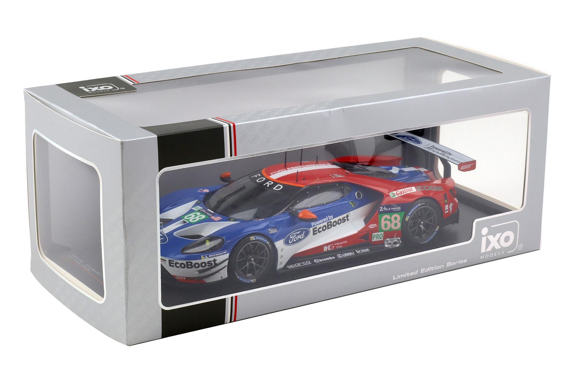1:18 IXO Ford GT 24h Le Mans 2016 #68 Hand/Müller/Bourdais