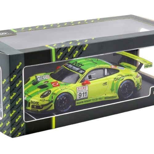 1:18 IXO Porsche 911 991 GT3 R VLN Nürburgring Winner VLN Heat 2018 Manthey Grello #911