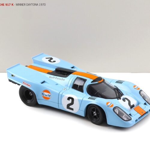 1:18 Norev Porsche 917K Winner Daytona 1970 Gulf Racing #2 MAP Porsche Museum
