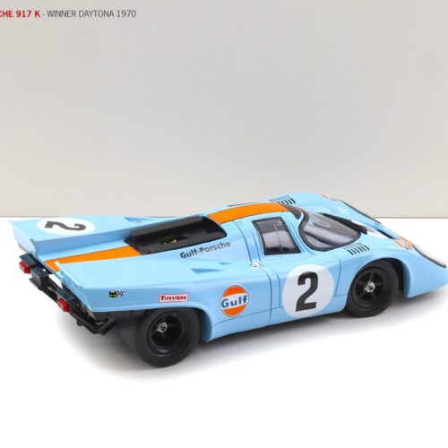 1:18 Norev Porsche 917K Winner Daytona 1970 Gulf Racing #2 MAP Porsche Museum
