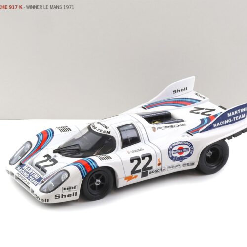 1:18 Norev Porsche 917K Winner Le Mans 1971 Martini #22 MAP Porsche Museum
