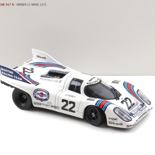 1:18 Norev Porsche 917K Winner Le Mans 1971 Martini #22 MAP Porsche Museum