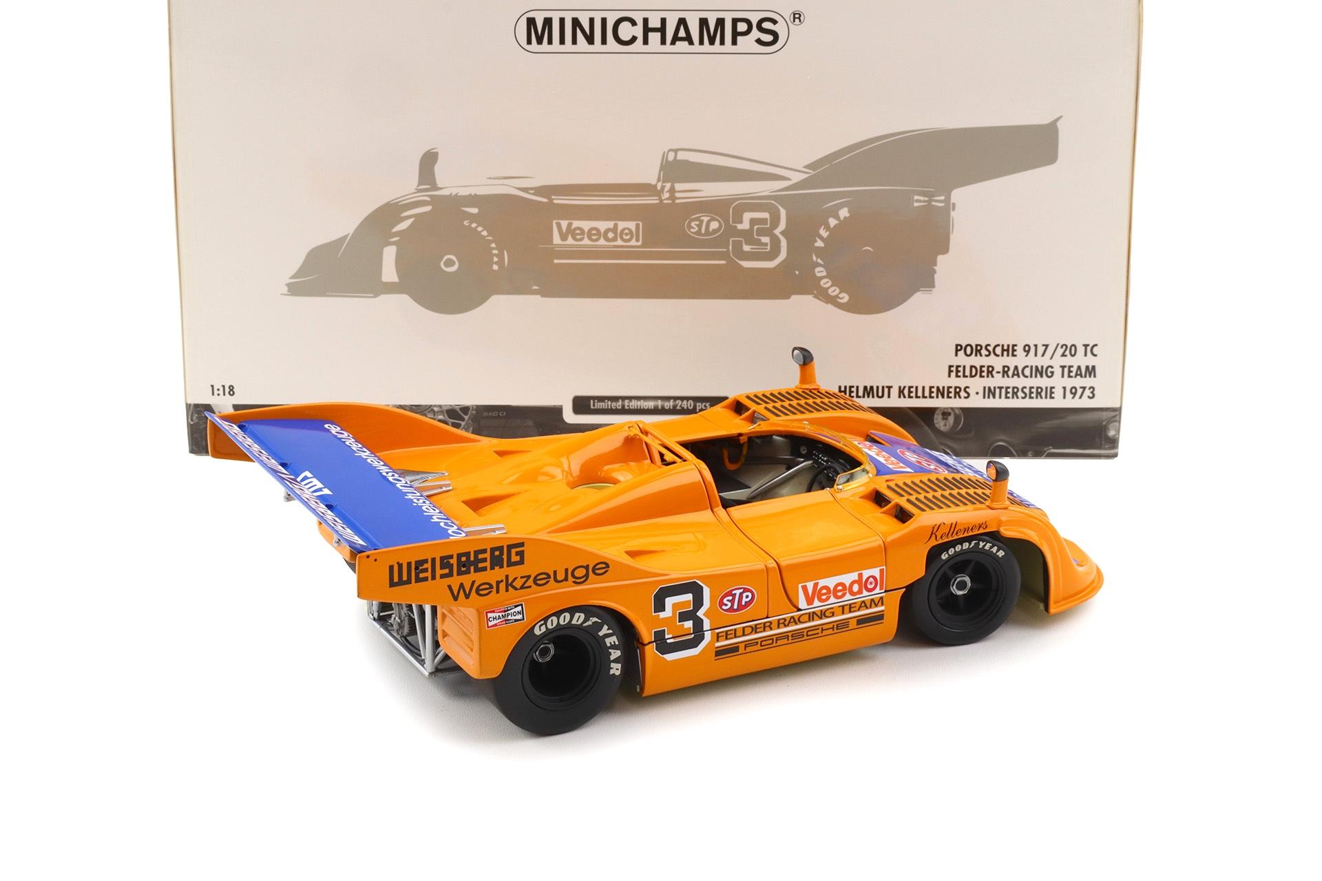 1:18 Minichamps Porsche 917/20 TC Felder-Racing #3 Kelleners Interserie 1973